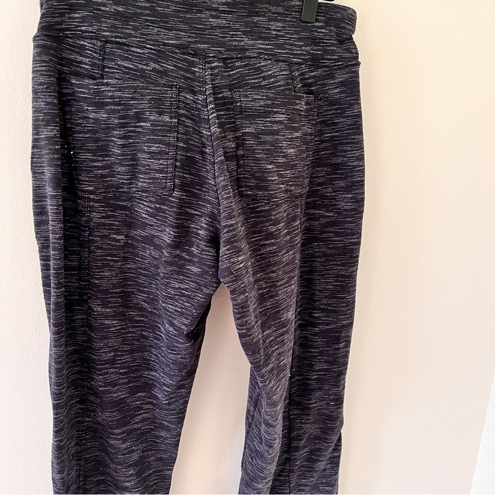 Athleta Stone Metro Slouch Heather Charcoal Gray Drawstring Pants - Small - Picture 4 of 13